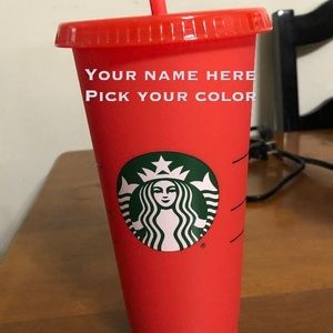 Personalized Starbucks cup